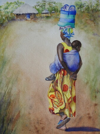Women of Uganda:  Mother & Baby II
